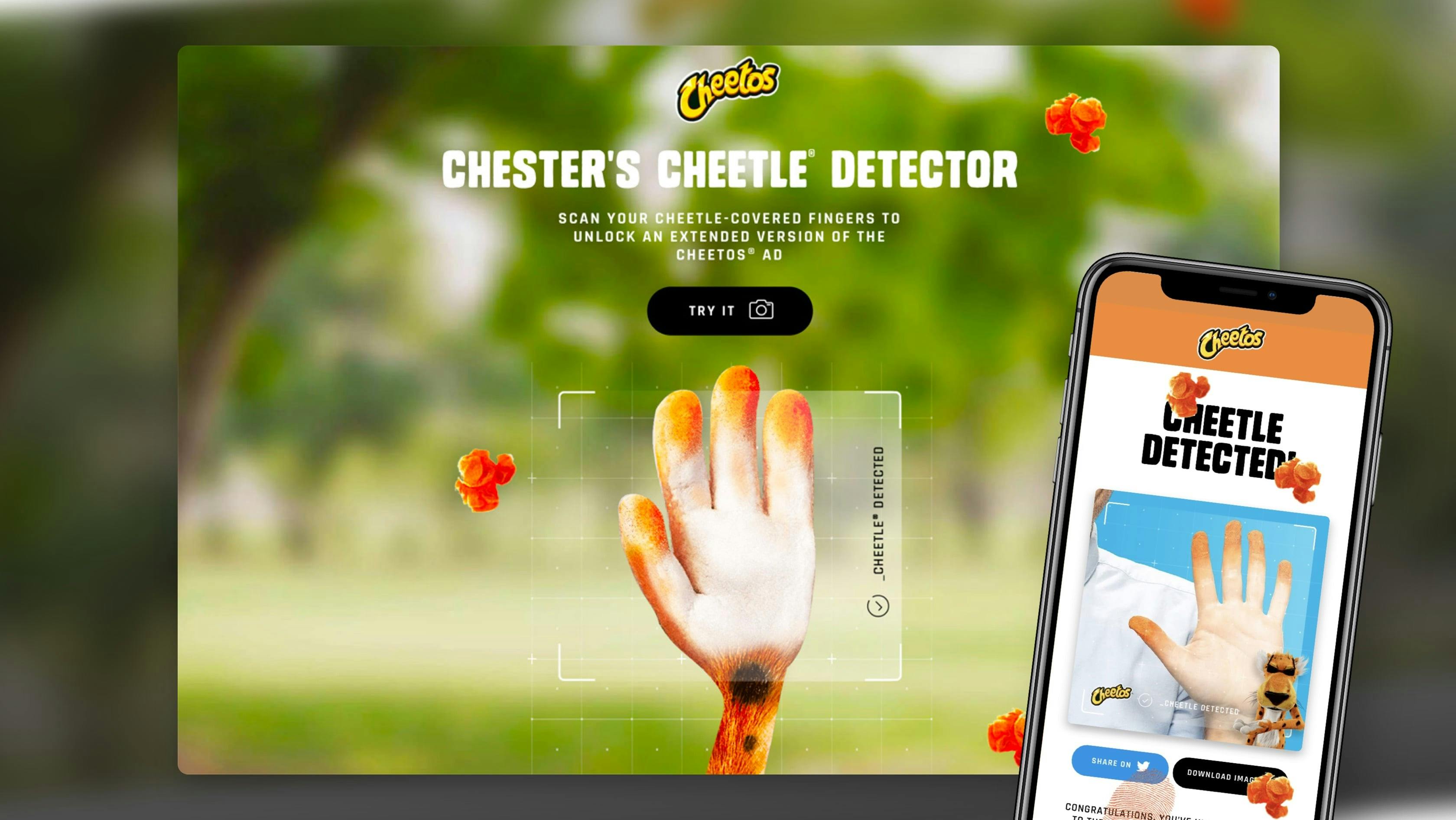 Cheetos hired me to design & develop a machine-learning based app for a Superbowl campaign — which won awards from Cannes Lion, D&AD, Webbies, and more.